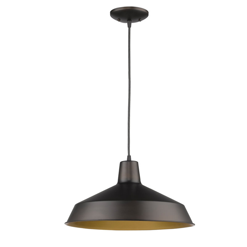 Chatman 1 - Light Single Pendant, Oil-Rubbed Bronze