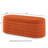 Luxury Orange Storage Bench - Exudes Elegance And Comfort With Fabric Upholstery Adds Warmth To Rooms