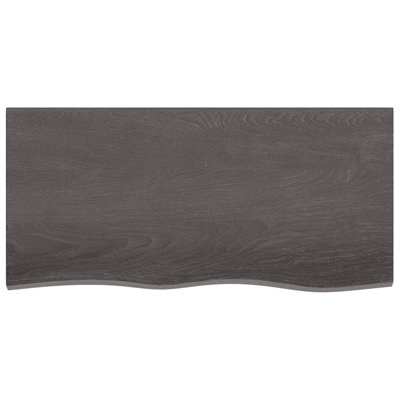 Asante 100 Solid Wood Material 1 Single Bathroom Vanity Top No
