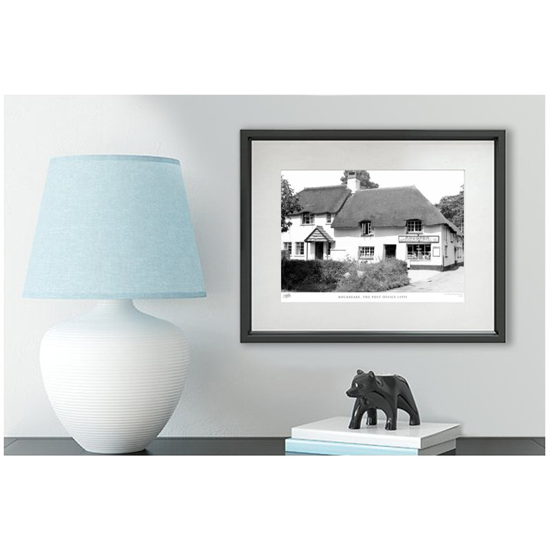 Rockbeare, the post office c1955 1 Piece Single Picture Frame Wall Art, 28cm H x 36cm W x 2.3cm D