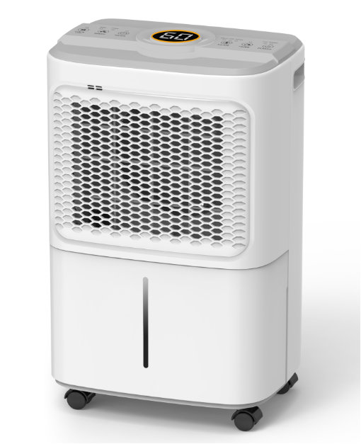 12L/Day Dehumidifier for Home, 270W Portable Dehumidifier with Digital Display & 4 Wheels, 220-240V, Moisture Remover for Bedroom, Bathroom, Basement, Laundry Drying