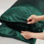 Draps simples en satin - rideaux - majestueux, s'adapte aux matelas de 16 po, 1 drap plat, 4 taies d'oreiller ajustées, éclat soyeux, drap-housse pliable, ajustement du matelas, comprend doux et lisse,-121163430-121163435