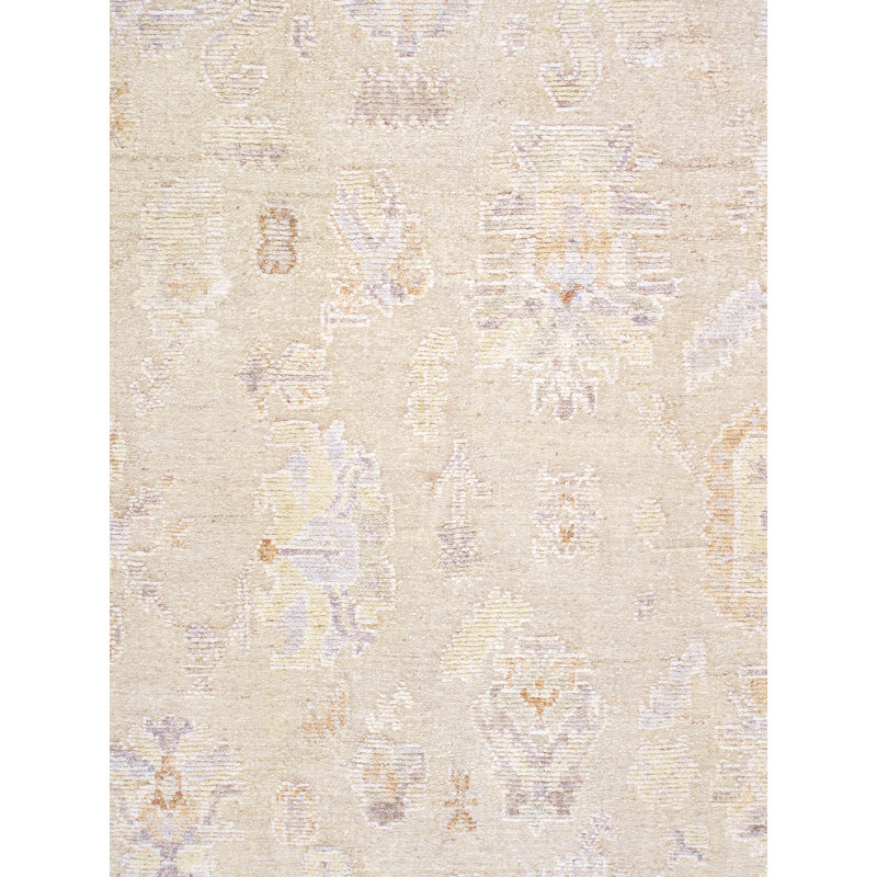 Oushak Hand Knotted Wool Oriental Rug