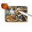 Yorkie Fall Kitchen Pumpkins Glass Cutting Board Large