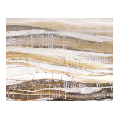 'Dunes' Acrylic Painting Print on Canvas