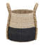 Armadi Two Tone Wicker Basket with Handles-608089932