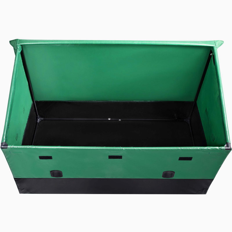 Waterproof PE Fabric Foldable Outdoor Patio Storage Container for General Backyard Storage