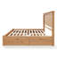 Lit en bois massif moderne H 50 "avec 2 tiroirs de rangement Adainville-1913766678-1918144297
