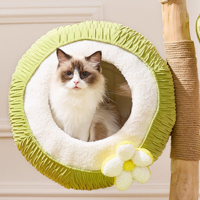 5 Tiers Cat Tree with Condons,Perch,Scratching Posts