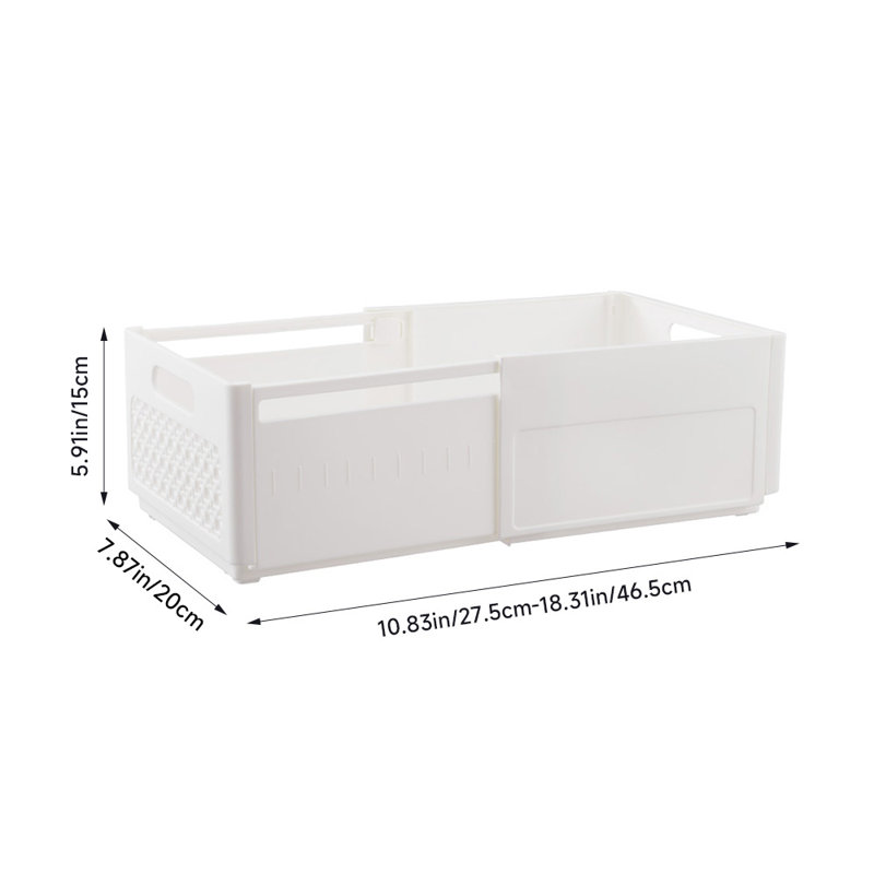 Rebrilliant Baumeister Plastic Decorative Bin