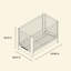 Lit de bébé convertible 5-en-1 Storkcraft Casablanca Deluxe-105920316