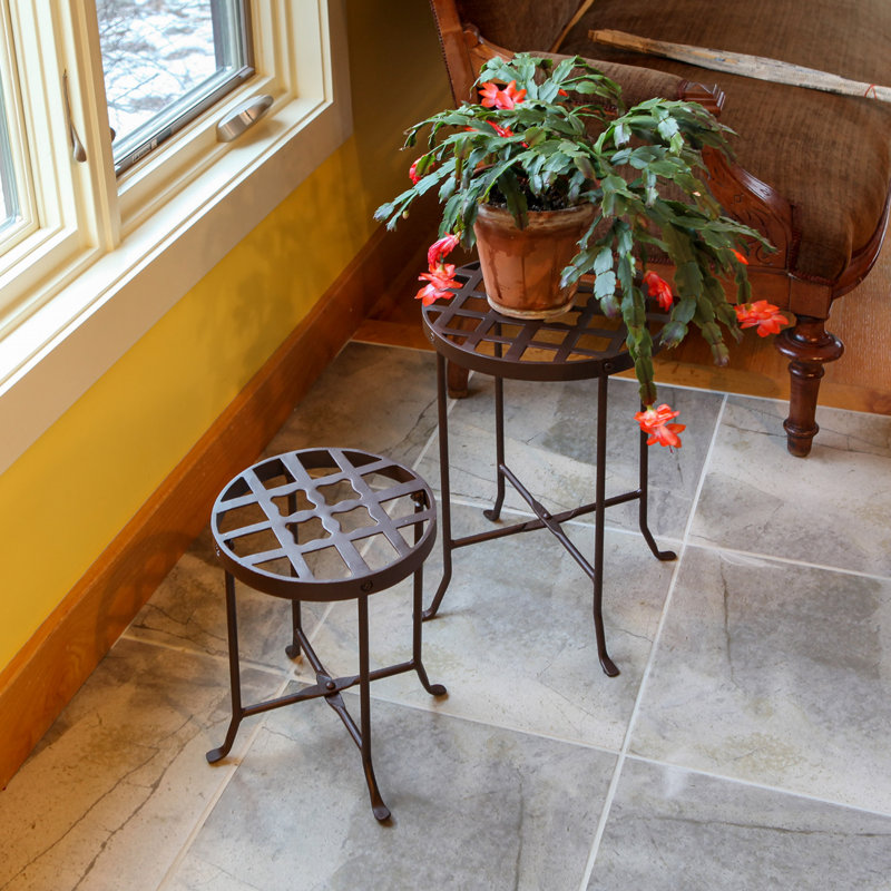 Support pour plante Leia, H 16,5 po x l 11,5 po x P 11,5 po