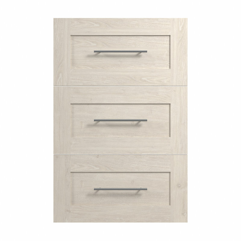Tiroir Arlex, Chêne blanc lin, H 37,68 po x l 35,47 po x P 17 po