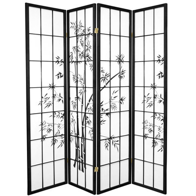 Tabron 70.25'' Tall Lucky Bamboo Shoji Screen