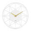 Acctim Wall Clock Quartz Metal Geometric Wire Frame Open Dial 30cm-42938167