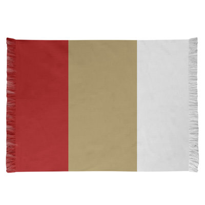 Chenille Striped Indoor Rug