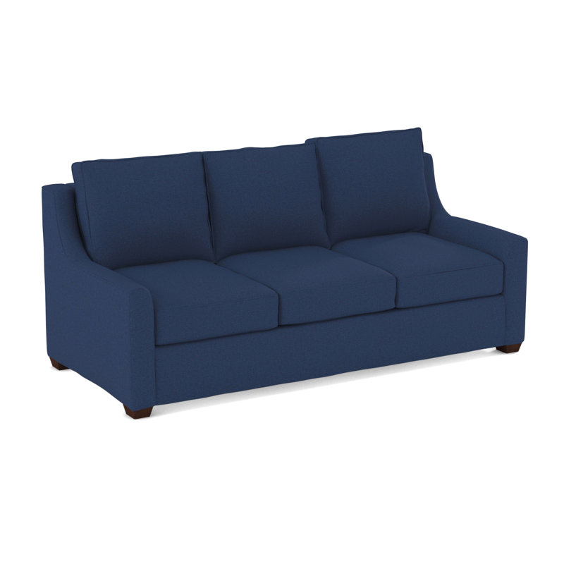 Canapé rembourré 80 po Gemi, Toile bleu marine Sunbrella®