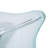 Sculptural Wavy Decorative Glass Bowl for Coffee Table - Modern Home Decor Accent Bowl for Dining Room, Hallway, or Living Room - 24", Teal-1823235214