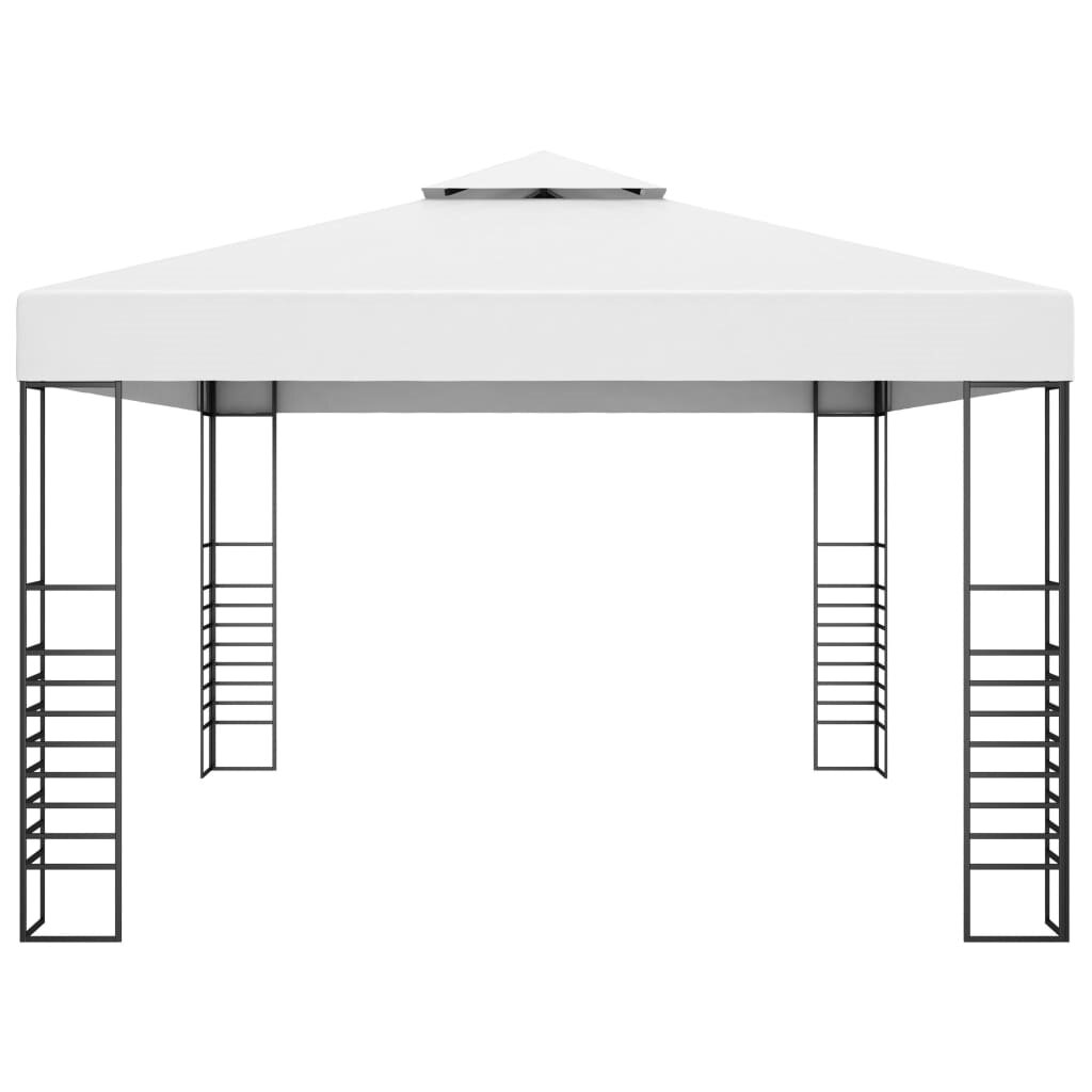 300 cm x 400 cm Pavillon Quinata aus Stahl