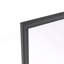 Miroir de salle de bain rectangulaire surdimensionné de 60 po x 30 po avec miroir noir