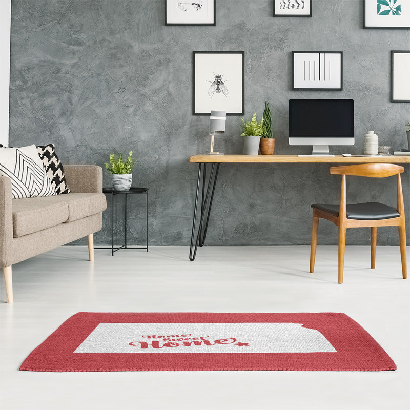 Tapis en poly-chenille wichita à la maison, Rectangle 5 pi x 7 pi
