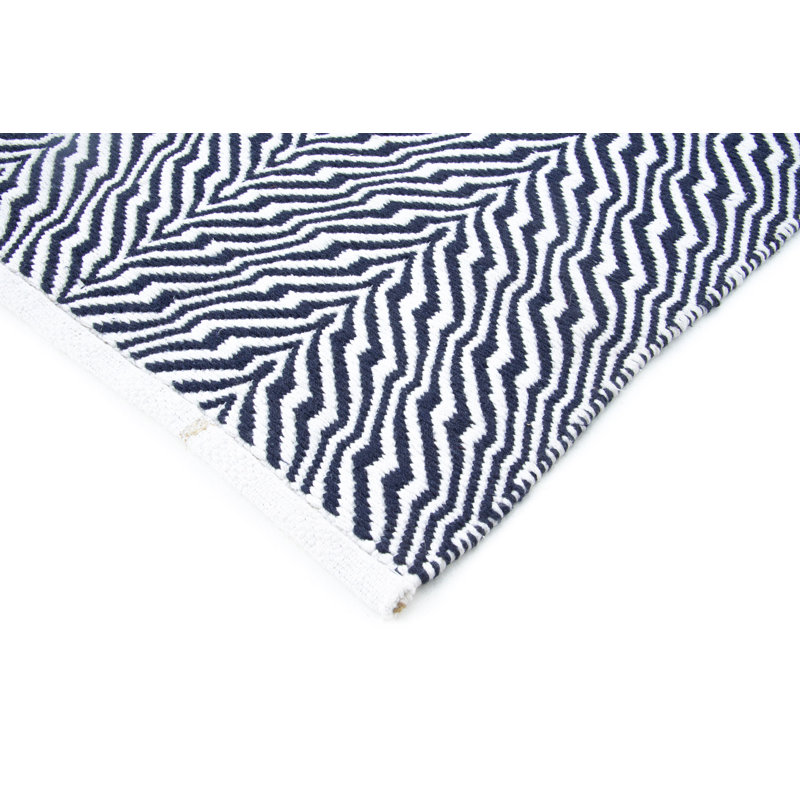 Geometric Wool Hand Woven 60cm X 90cm Area Rug