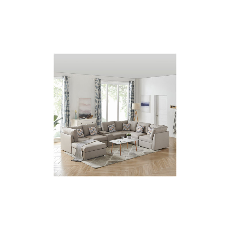 Canapé modulaire réversible Latitude Run® Eclectic Escape
