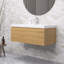 Meuble-lavabo moderne à rayures avec lavabo simple-1629074918