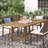 Wood Patio Dining Set with-88419696