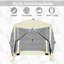 Tente de pop-up avec abri de camping et abri de camping Pop Up-125986472