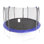 Skywalker Trampolines 15 FT Round Outdoor Trampoline With Enclosure- Blue