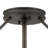 Collier Four-Light Semi-Flush Mount Ceiling Light - Black Oxide