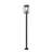 Stephan Sand Black 5 Light Outdoor Post Mounted Fixture