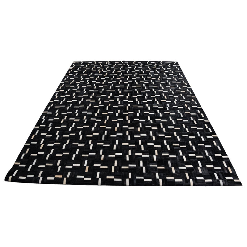 Tapis noir Isidore