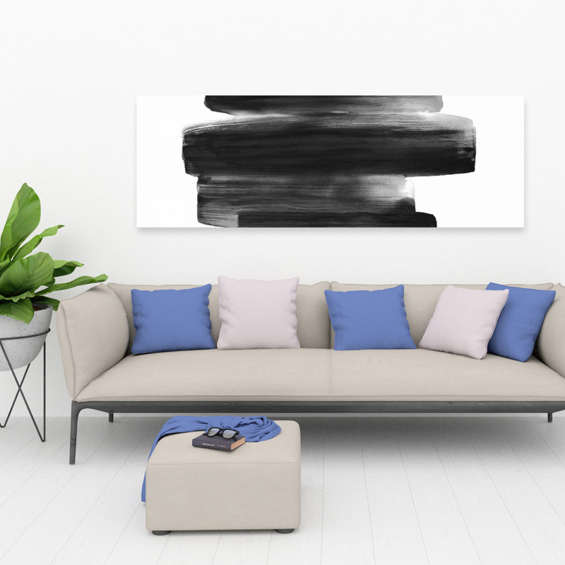 Formes noires - Toile noire de bureau pour une décoration intérieure élégante
