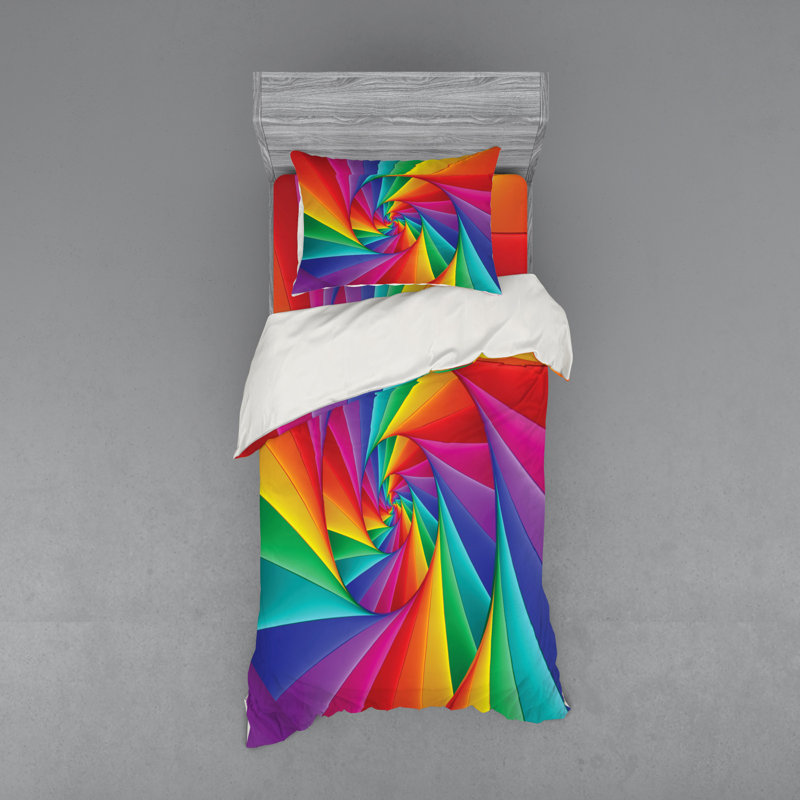 Modern & Contemporary Abstract Duvet Cover, Twin Duvet Cover + 2 Additional Pieces