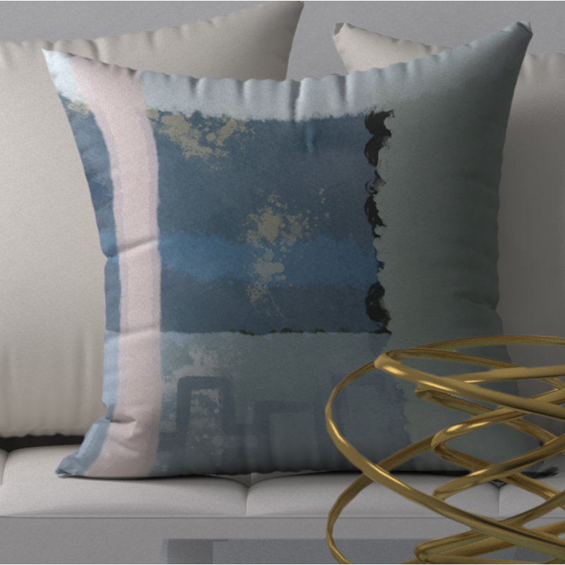 Housse de coussin décorative carrée simple solaire, 18 po x 18 po