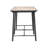Rodiguez Oak Metal Base Dining Table