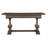 Furniture Trestle Writing Desk in Oak Wood with Special Reserve Finish