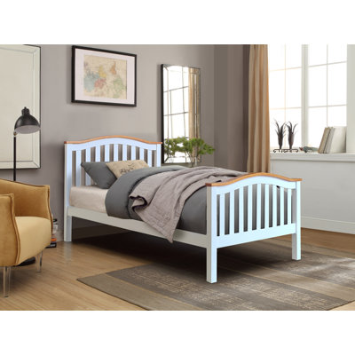 Solid Wood Storage Bed