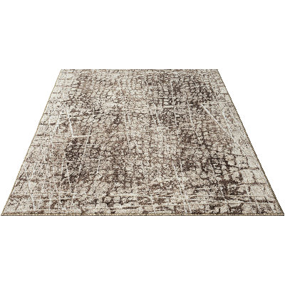 Afira Animal Print Machine -made Area Rug