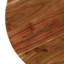 Ensemble de tables basses 3 pièces en bois d'acacia massif au fini sheesham