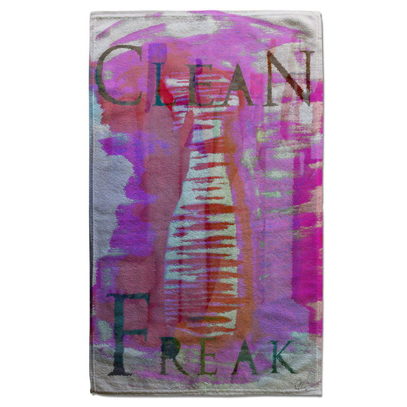 Cotton Tea Towel Kitchen Towel, Purple