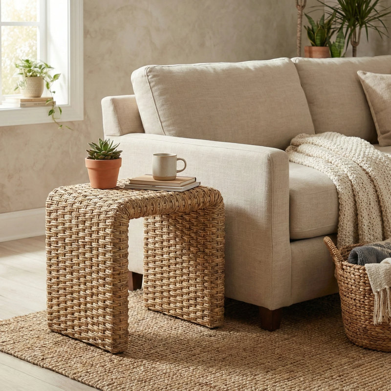 Vaine Abaca Side/End Table
