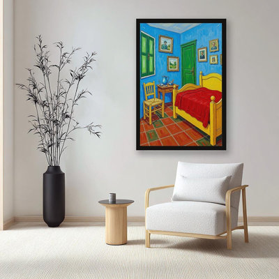Canvas Wall Art The Bedroom Vintage Poster Print Home Decor