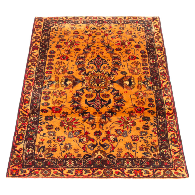 Teimani Orange Rug 3'11" x 6'4"