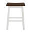 Ensemble de table de bar 3 pièces avec 2 tabourets - Conception compacte