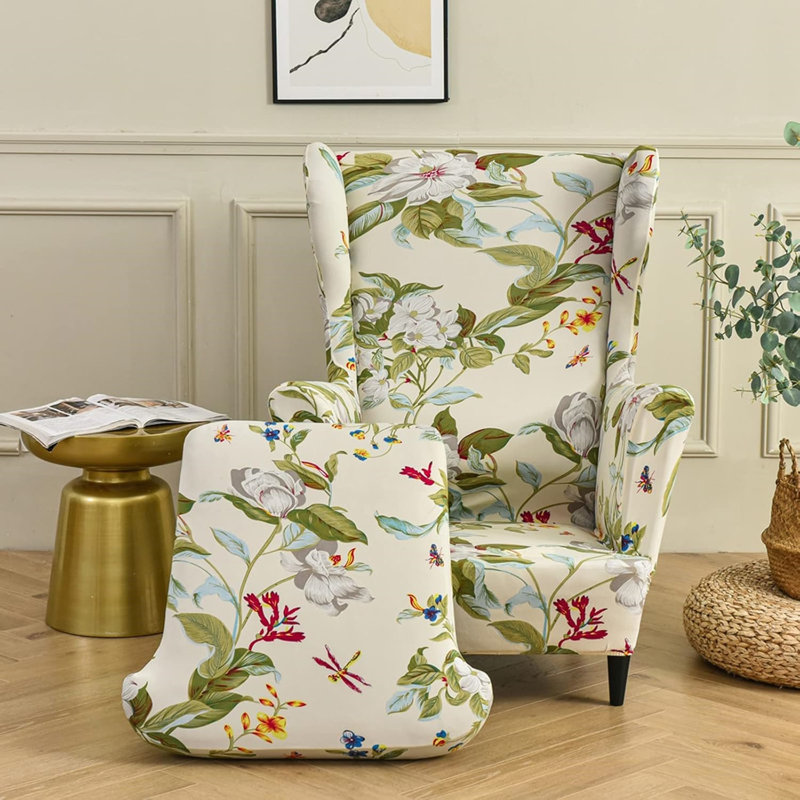 T-Cushion Wingback Slipcover