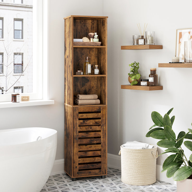 Rozzer Bathroom Cabinet, Brown