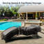Olabisi 153cm Long Reclining Chaise Lounge Set